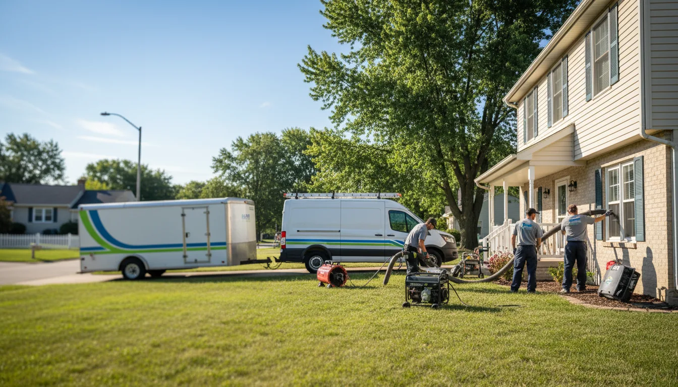 Flooded Basement Restoration And Cleanup With Repair in Coolidge, KS near me
